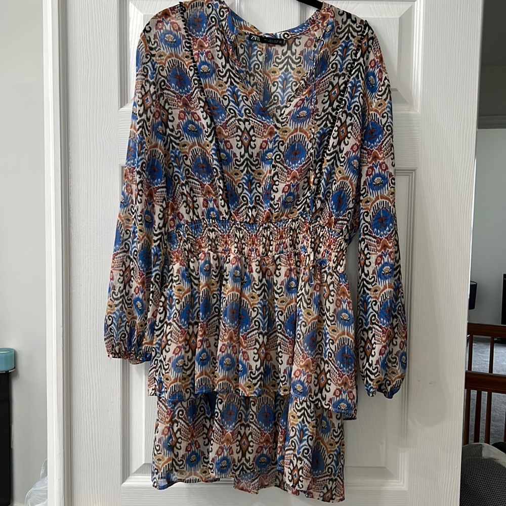 Zara Stretch Waist Dress